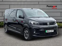 Black Used 2025 Vauxhall Vivaro Ultimate Van | £27,995