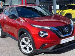 Red Used 2021 Nissan Juke N-Connecta SUV | £13,703 (Fair price)