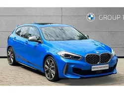 Misano blue Used 2023 BMW M135 Shadowline Hatchback | £30,495 (Fair price)