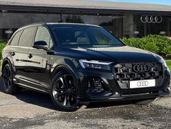 Black New 2025 Audi Q7 Black Edition SUV | £74,980