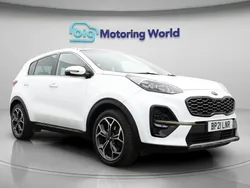 White Used 2021 Kia Sportage GT-Line S SUV | £18,500 (Good price)