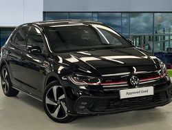 Deep black pearl Used 2022 VW Polo GTI Hatchback | £21,395 (Fair price)