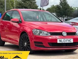 Red Used 2013 VW Golf VII SE Hatchback | £6,250 (Good price)