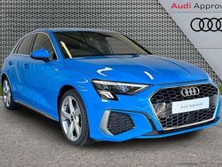 Blue Used 2022 Audi A3 S-Line Hatchback | £22,895 (Fair price)