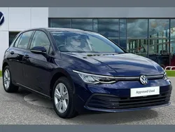 Blue Used 2021 VW Golf VIII Life Hatchback | £18,123 (Good price)