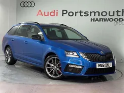 Blue Used 2018 Skoda Octavia vRS Estate | £14,490 (Good price)