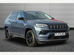 Blue shade with black roof Used 2023 Jeep Compass SUV | £23,490 (A bit pricey)