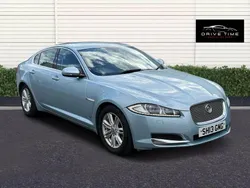 Blue Used 2013 Jaguar XF SE Sedan | £3,995 (Good price)