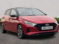 Red Used 2022 Hyundai i20 Ultimate Hatchback | £16,411 (Fair price)