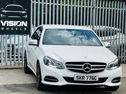 White Used 2013 Mercedes E220 SE Sedan | £6,195 (Fair price)