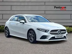 White Used 2019 Mercedes A200 AMG Line Premium Hatchback | £12,950 (Fair price)
