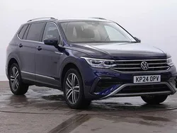 Blue Used 2024 VW Tiguan Allspace Elegance SUV | £31,995 (Fair price)