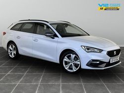 White Used 2021 Seat Leon FR Estate | £10,495 (Fair price)