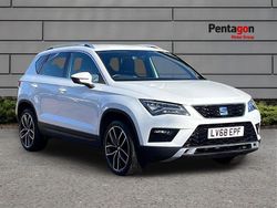 White Used 2018 Seat Ateca XCELLENCE SUV | £15,590 (Fair price)