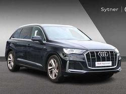 Black Used 2022 Audi Q7 S-Line SUV | £39,000 (Fair price)