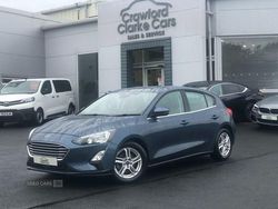 Blue Used 2021 Ford Focus Zetec Hatchback | £10,995 (Good price)