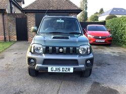 Cool khaki metalic green Used 2015 Suzuki Jimny SZ4 SUV | £14,495 (Fair price)
