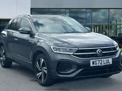 Indium grey metallic Used 2022 VW T-Roc R-line SUV | £24,298 (Fair price)