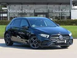 Black Used 2021 Mercedes A180 AMG Line Premium Hatchback | £19,750 (Fair price)