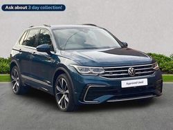 Blue Used 2022 VW Tiguan R-line SUV | £26,495 (Fair price)