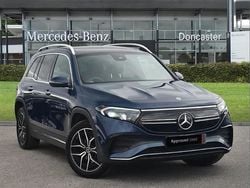 Blue Used 2022 Mercedes EQB350 AMG Line Premium SUV | £27,345 (Fair price)