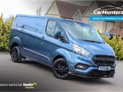 Blue Used 2020 Ford Transit Custom Limited Van | £18,995 (A bit pricey)