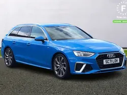 Blue Used 2021 Audi A4 S-Line Estate | £24,899 (Fair price)