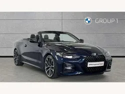 Blue Used 2021 BMW 420 M Sport Cabriolet | £34,990 (Expensive)