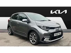 Grey Used 2022 Kia Picanto X-Line Hatchback | £14,811 (Fair price)