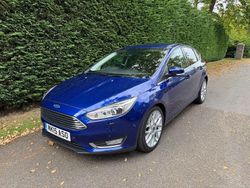 Blue Used 2015 Ford Focus Titanium X Hatchback | £6,500 (Fair price)