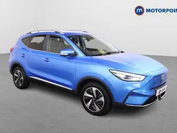 Blue Used 2024 MG ZS Trophy Connect Sedan | £17,849 (Fair price)