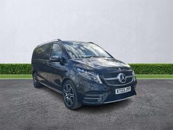 Black Used 2023 Mercedes V300 AMG line MPV | £52,074 (Super price)