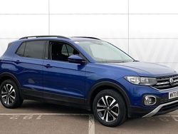 Blue Used 2020 VW T-Cross United SUV | £12,523 (A bit pricey)