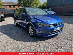 Blue Used 2018 VW Polo SE Hatchback | £9,995 (Fair price)