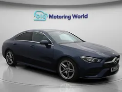 Blue Used 2022 Mercedes CLA180 AMG line Sedan | £21,400 (Good price)