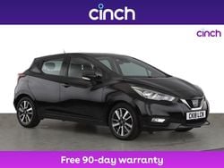 Black Used 2018 Nissan Micra Acenta Hatchback | £8,249 (Fair price)