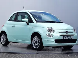 Green Used 2017 Fiat 500 Pop Star Hatchback | £5,699 (Fair price)