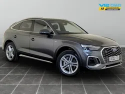 Grey Used 2022 Audi Q5 S-Line SUV | £24,295 (Super price)