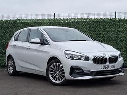White Used 2018 BMW 218 Active Tourer Luxury Line MPV | £12,998