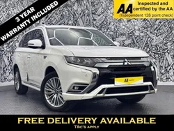 White Used 2019 Mitsubishi Outlander P-HEV SUV | £12,995 (Fair price)