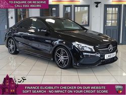 Black Used 2018 Mercedes CLA180 AMG line Sedan | £15,770 (Fair price)