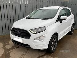 White Used 2022 Ford Ecosport ST-Line SUV | £13,995 (Fair price)