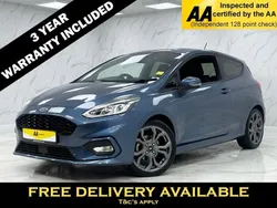 Blue Used 2021 Ford Fiesta ST-Line Hatchback | £13,095 (Fair price)