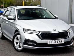 Brilliant silver Used 2021 Skoda Octavia SE Estate | £14,995 (Fair price)