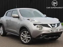 Silver Used 2017 Nissan Juke N-Connecta SUV | £5,385 (Good price)