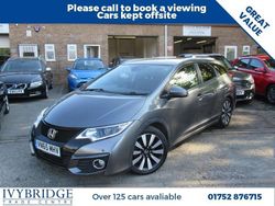 Grey Used 2015 Honda Civic SR Estate | £5,995 (Good price)