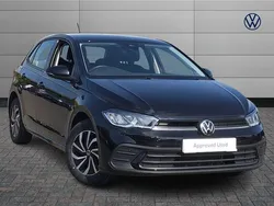 Black Used 2023 VW Polo Life Hatchback | £16,573 (Good price)