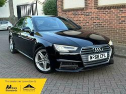Black Used 2018 Audi A4 S-Line Sedan | £10,900 (Good price)