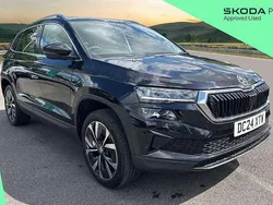 Black magic pearl effect Used 2024 Skoda Karoq SE L SUV | £25,795 (Fair price)