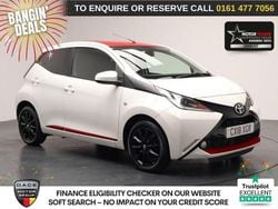 White Used 2018 Toyota Aygo x-press Hatchback | £7,590 (Fair price)